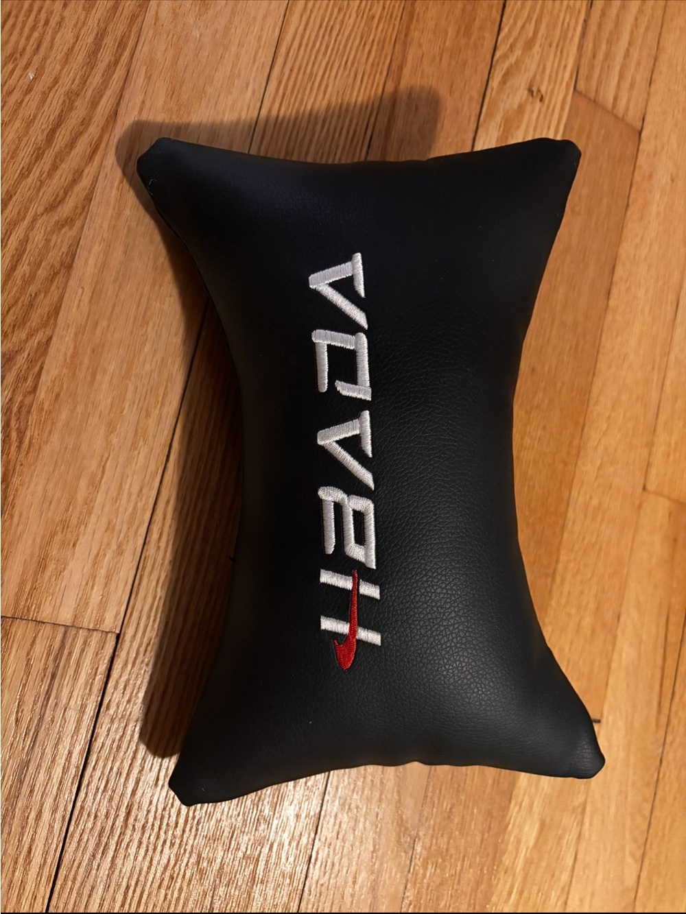 Hbada Gaming Chair Replacement Headrest Neck Support Cushion - Black Leather